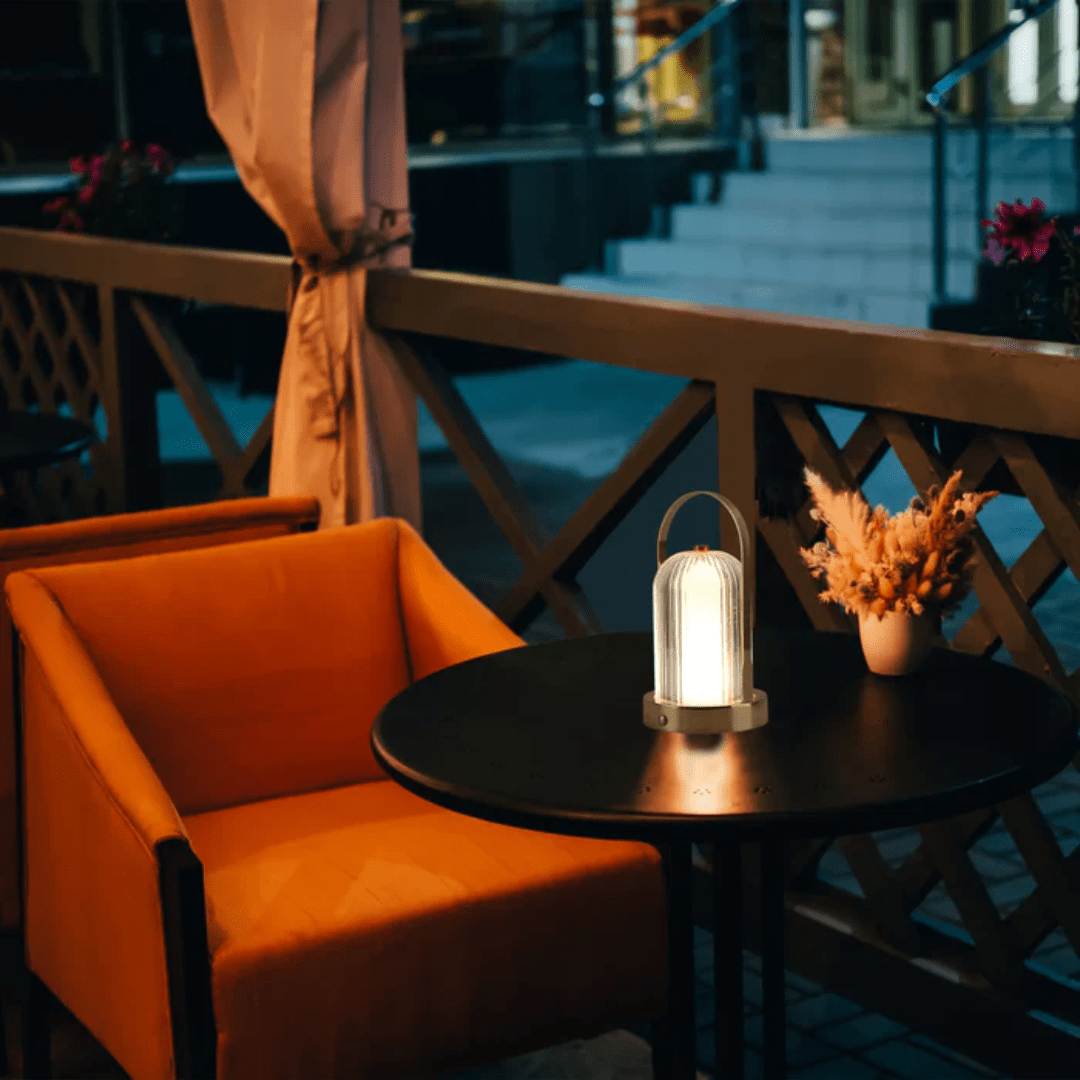 TKLD Table & Floor Lamps Gleam Guard Rechargeable Lantern Lamp - 1W