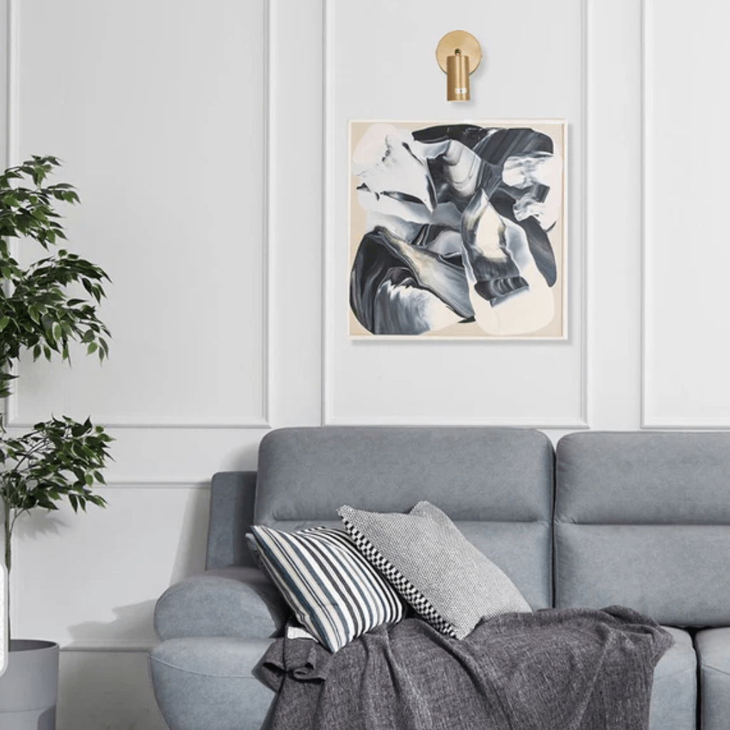 TKLD Wall & Sconce Lights Gold Metal Spot Wall Light GU10 Fitting