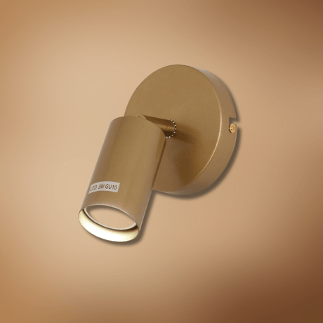 TKLD Wall & Sconce Lights Gold Metal Spot Wall Light GU10 Fitting