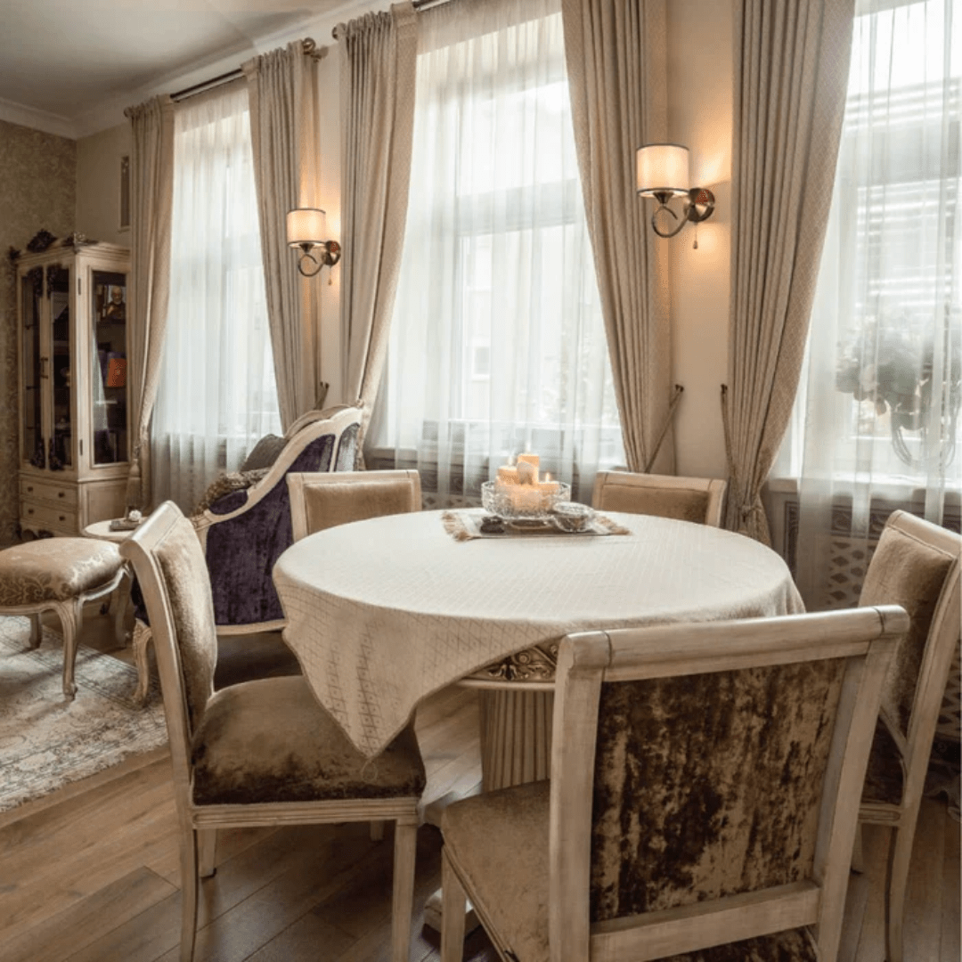 TKLD Pendant & Chandeliers Grey Fabric Shade Antique Vintage Retro Classic Wall Lamp - E27