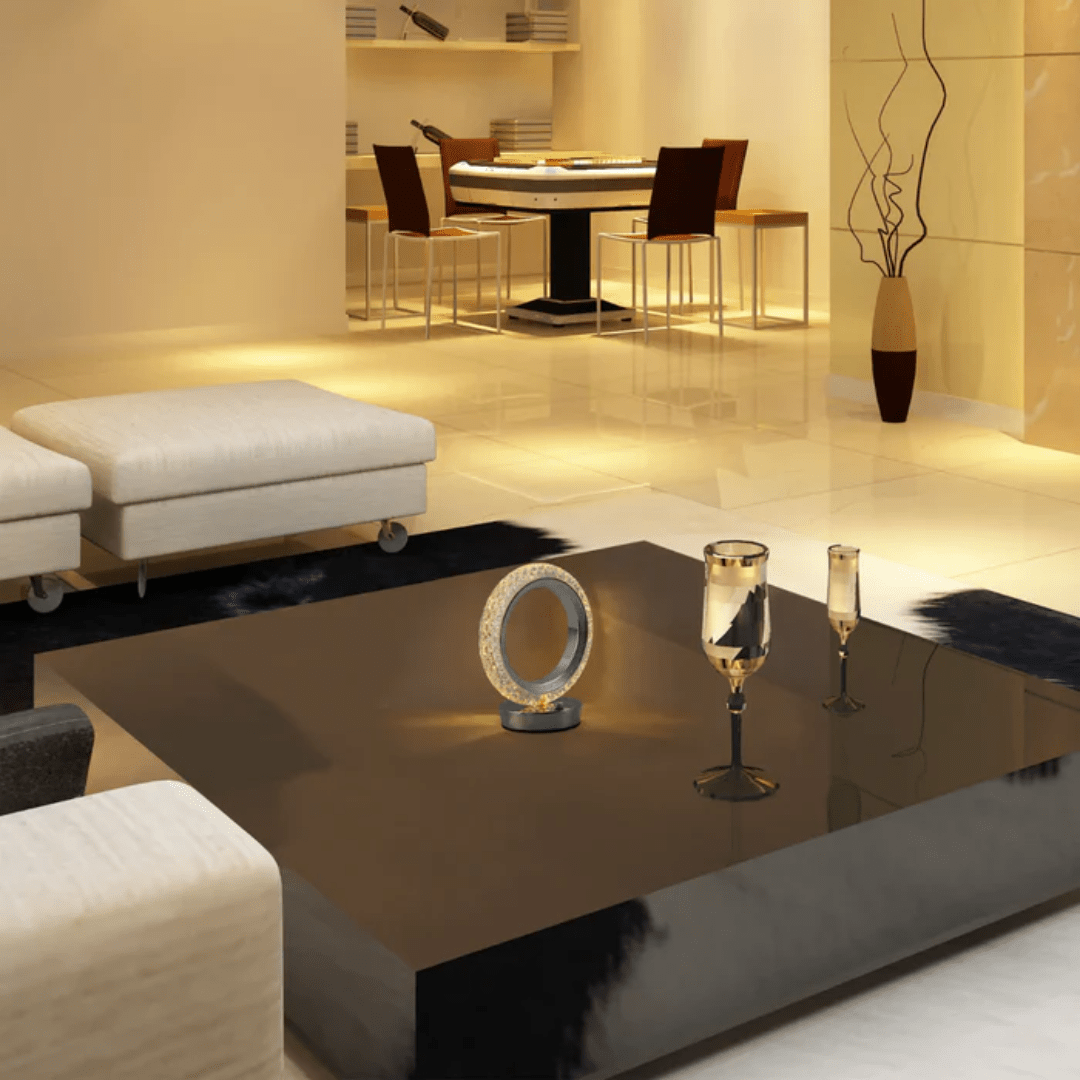 TKLD Table & Floor Lamps Halo Glow Ring LED Lamp - 1W