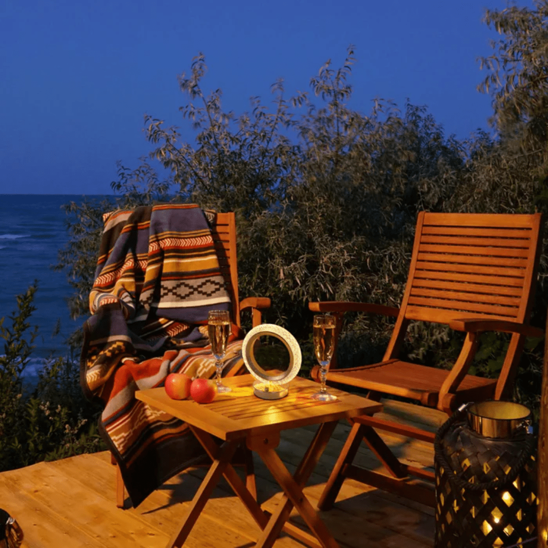 TKLD Table & Floor Lamps Halo Glow Ring LED Lamp - 1W