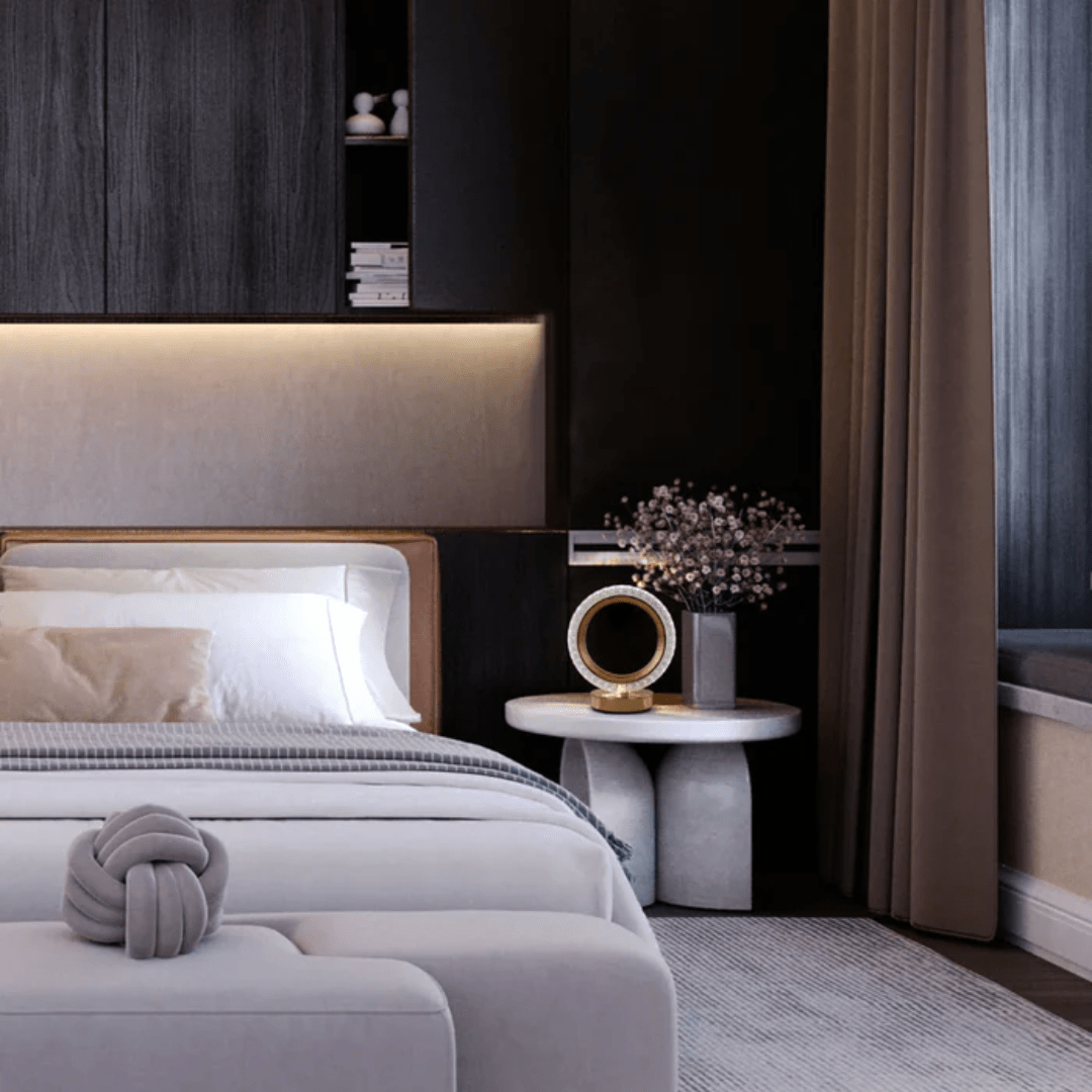 TKLD Table & Floor Lamps Halo Glow Ring LED Lamp - 1W