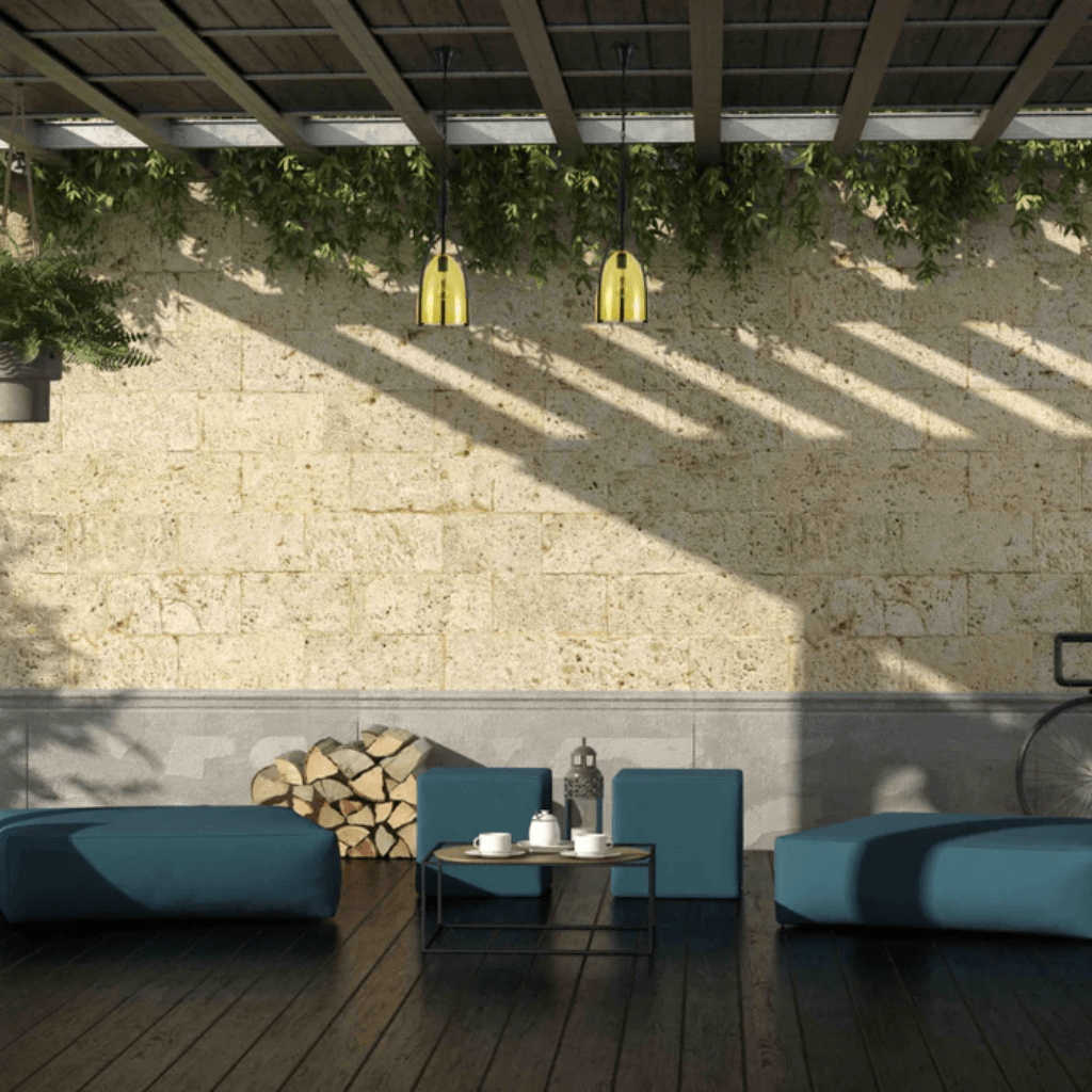 TKLD Pendant & Chandeliers Havana Bell Yellow or Blue Glass Pendant Light