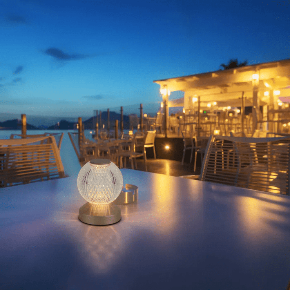 TKLD Table & Floor Lamps Illumina Sphere Touch Rechargeable Spherical LED Lamp - 1W