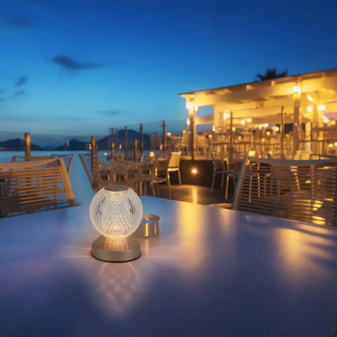 TKLD Table & Floor Lamps Illumina Sphere Touch Rechargeable Spherical LED Lamp - 1W