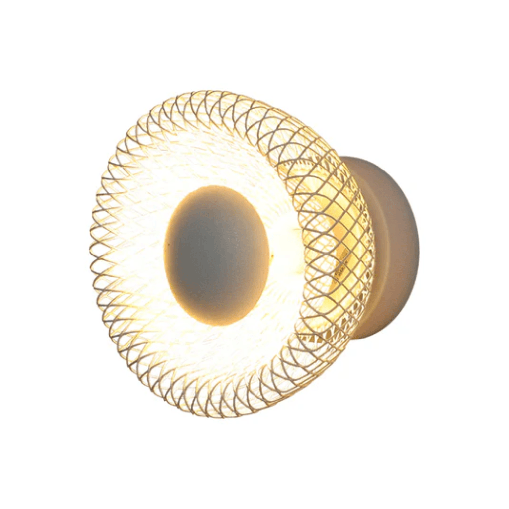 TKLD Wall & Sconce Lights Industrial 1 Lamp Chic Halo Wall Sconce Light