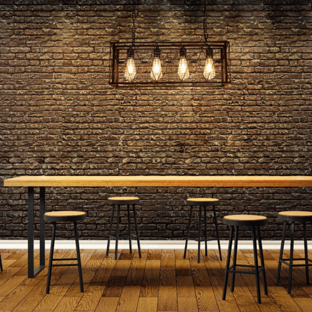 TKLD Pendant & Chandeliers Industrial Black Finish Farmhouse Metal Cage Chandelier