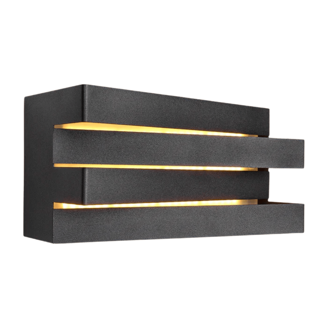 TKLD Wall & Sconce Lights Integrated Black LED Metal Wall Light - 12W