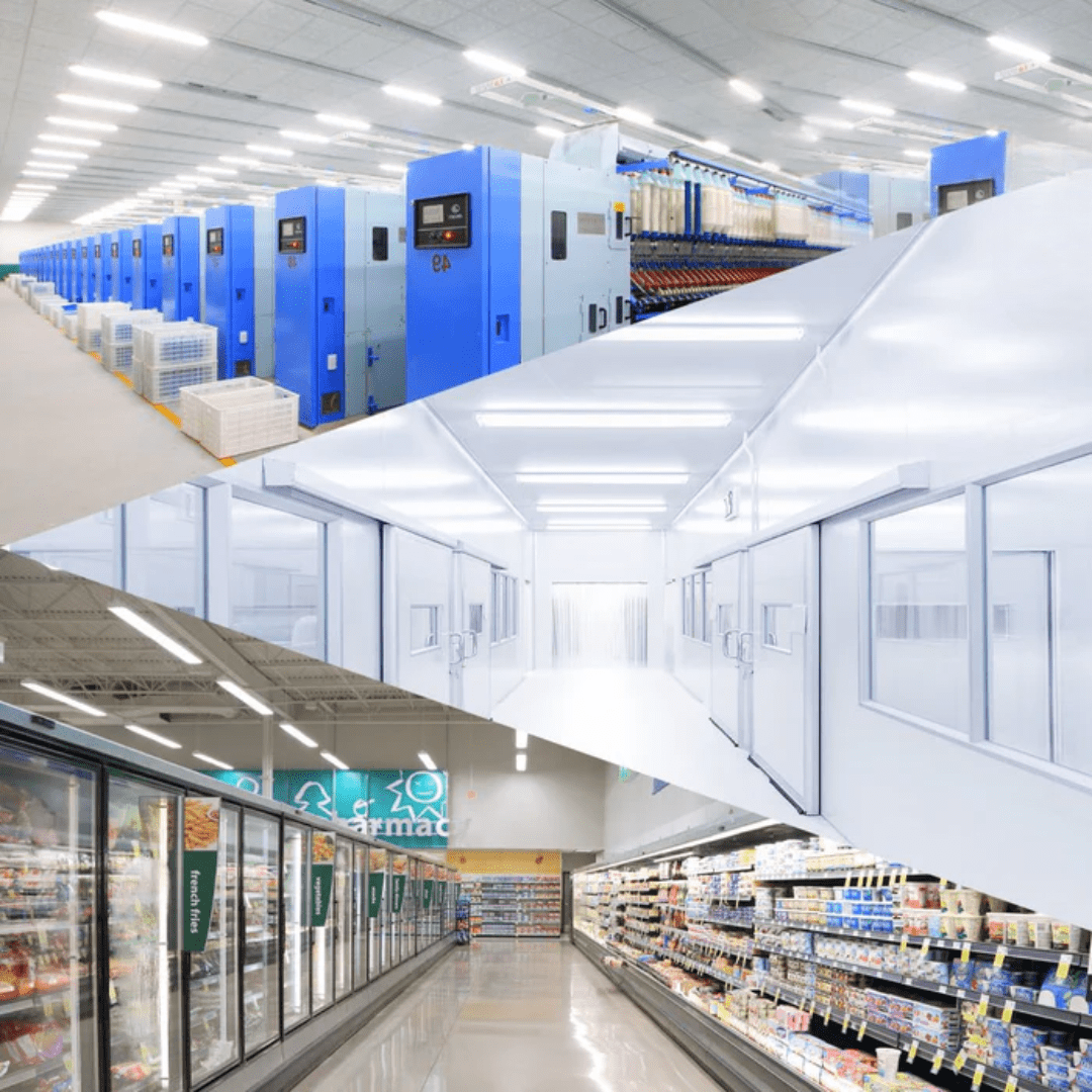 TKLD Ceiling Lights LED 5ft Tri-proof Batten Linear Fitting - 150cm