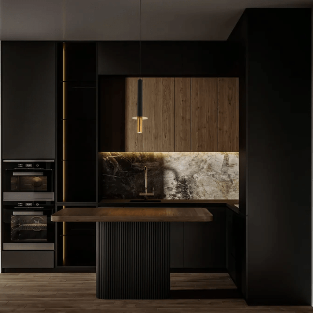 TKLD Pendant & Chandeliers LED Black and Bronze Pendant Downlight 5W 3000K