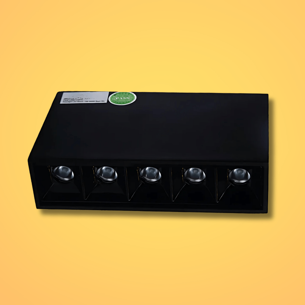 TKLD Ceiling Lights LED Black or White Mirage Laser Blade Cool White Surface Mount Downlight - 10W