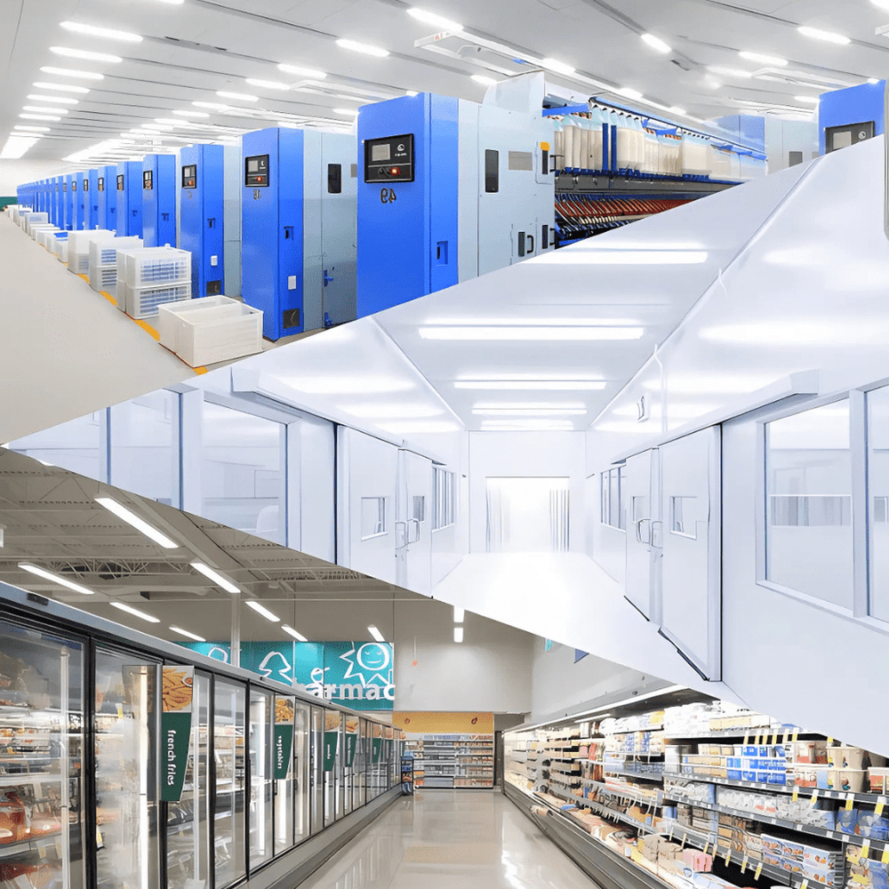 TKLD Ceiling Lights LED Tri-proof 36W 4ft Slim Slim Batten Linear Fitting IP65 -  120cm