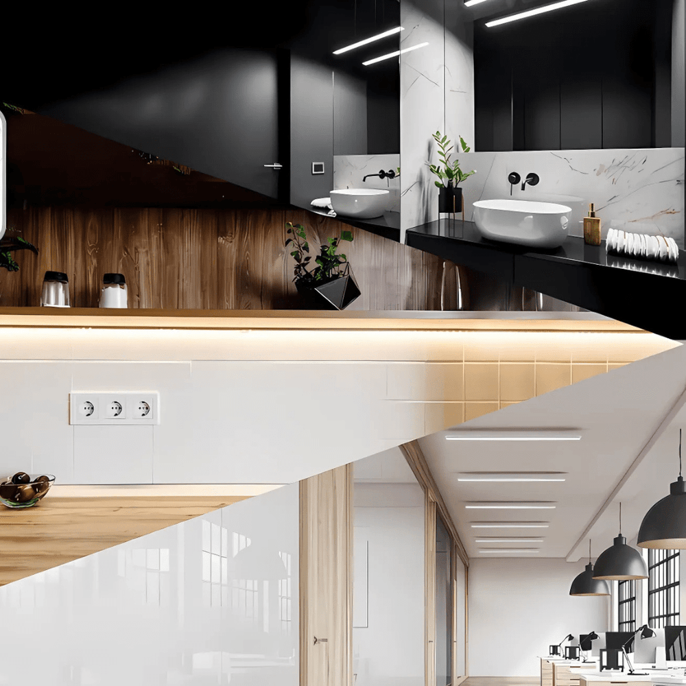 TKLD Ceiling Lights LED Tri-proof 36W 4ft Slim Slim Batten Linear Fitting IP65 -  120cm