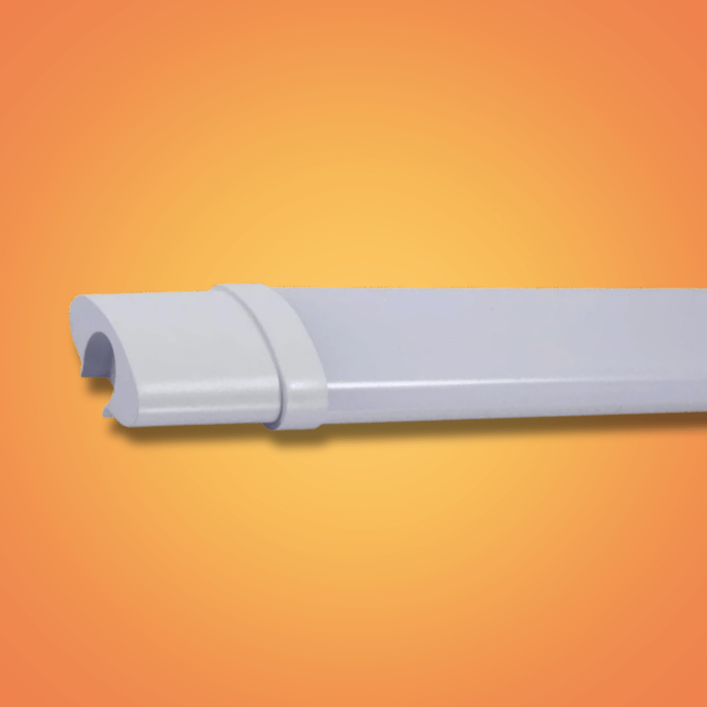 TKLD Ceiling Lights LED Tri-Proof Slim Cool Daylight Batten Linear Fitting - 60cm