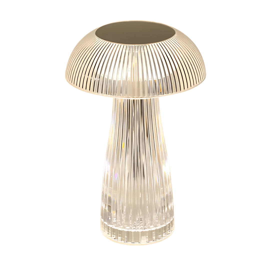 TKLD Table & Floor Lamps Lumi Crystal Touch Rechargeable Mushroom-Shaped LED Lamp - 1W