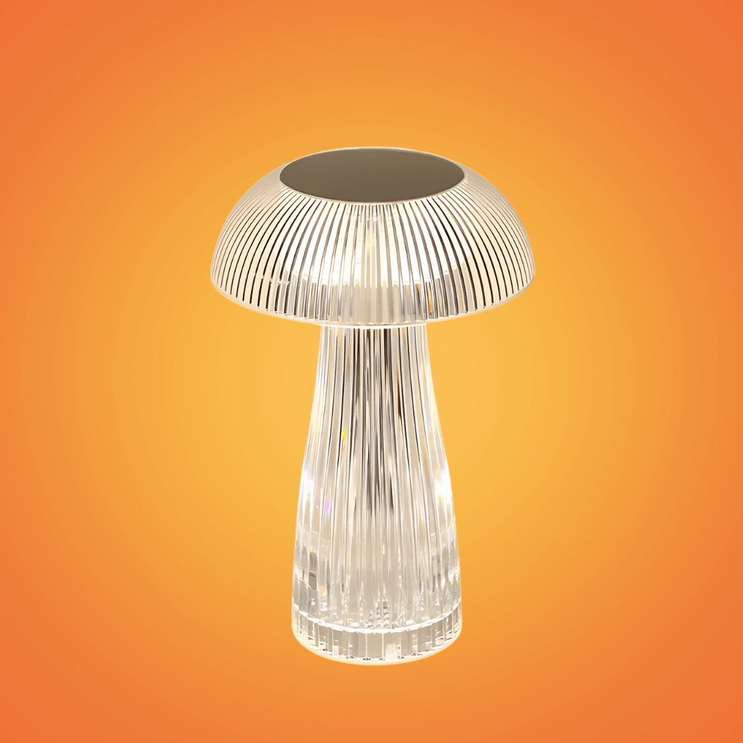 TKLD Table & Floor Lamps Lumi Crystal Touch Rechargeable Mushroom-Shaped LED Lamp - 1W