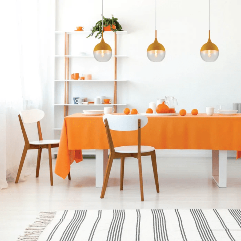 TKLD Pendant & Chandeliers Macaron Dome Glass E27 Pendant Ceiling Light