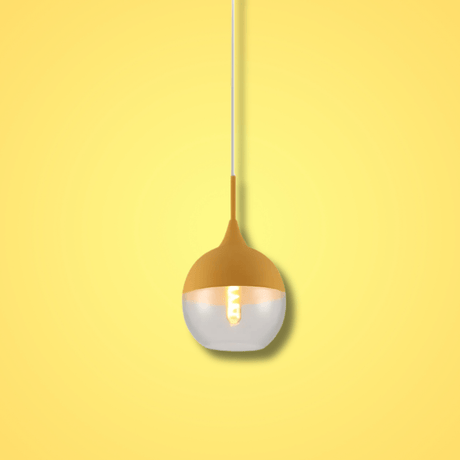 TKLD Pendant & Chandeliers Macaron Dome Glass E27 Pendant Ceiling Light