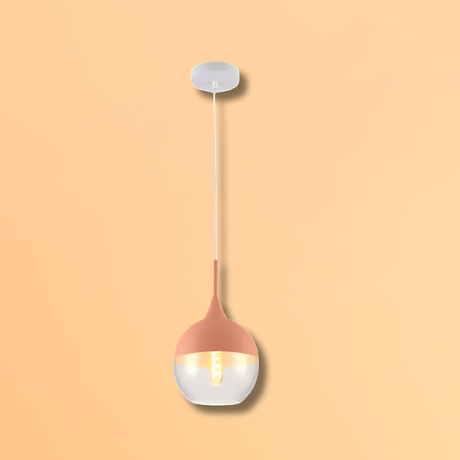 TKLD Pendant & Chandeliers Macaron Dome Glass E27 Pendant Ceiling Light