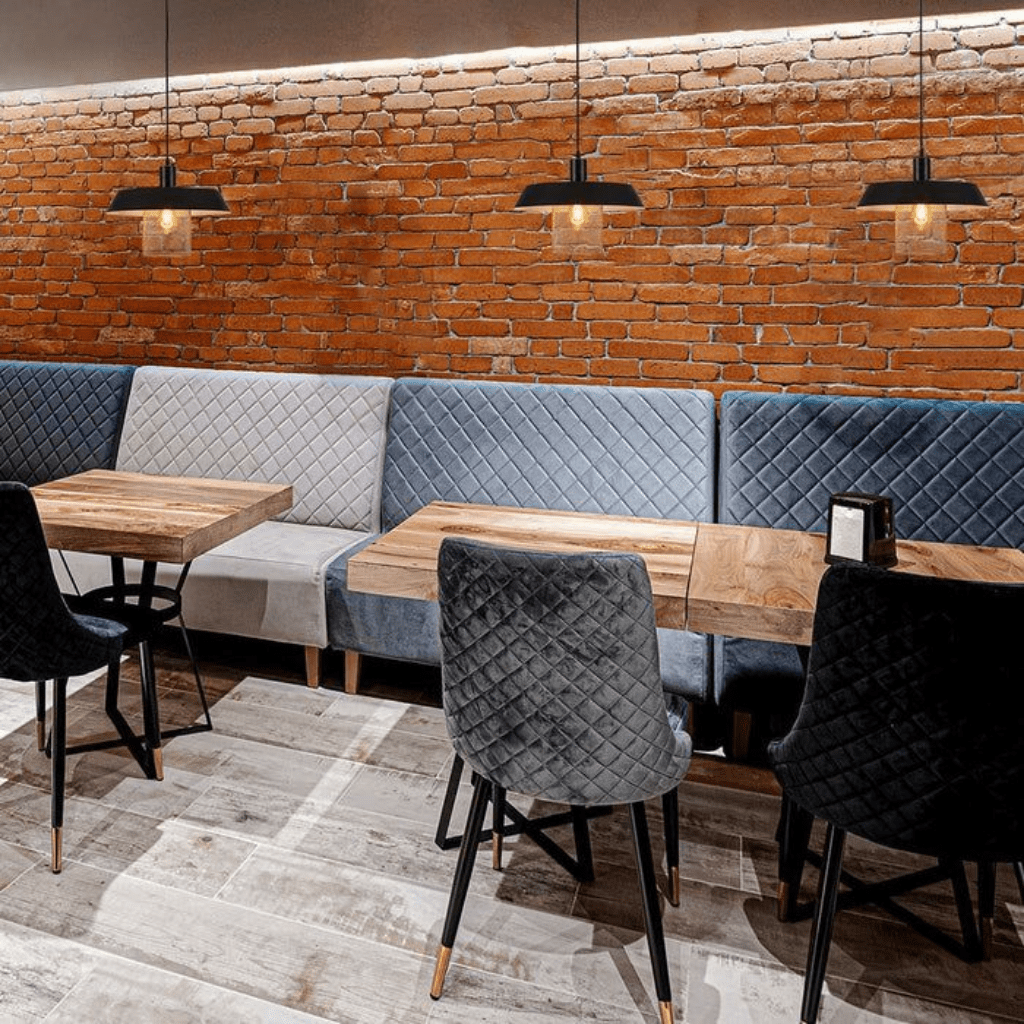 TKLD Pendant & Chandeliers Matte Gold Caged Shade with Black Flat Top E27 Pendat Ceiling Light - D300mm/D385mm