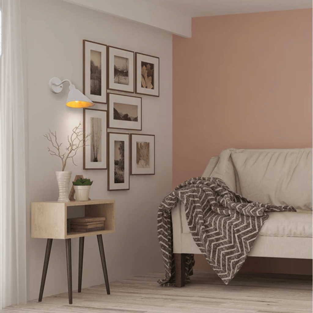 TKLD Wall & Sconce Lights Matte White Cone Wall Light E27 Fitting