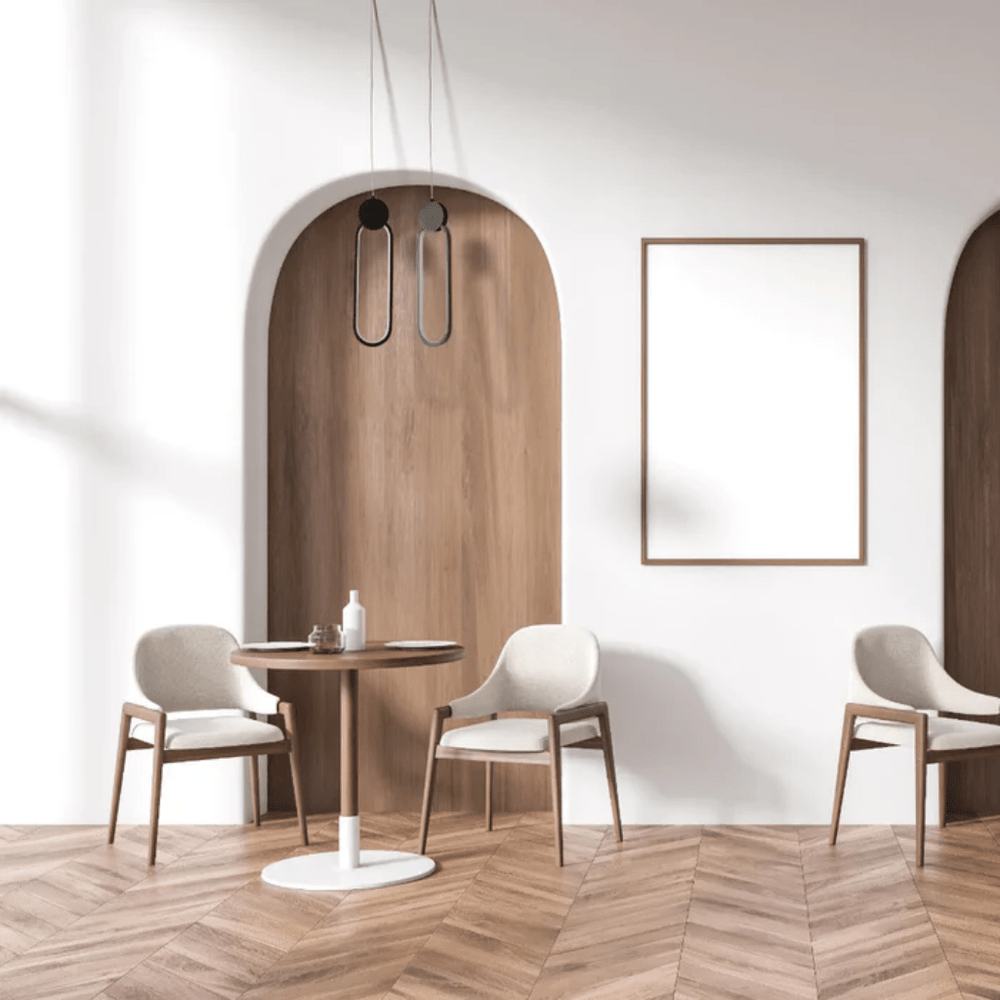 TKLD Pendant & Chandeliers Mavey Modern Nordic Loop Bedside LED Pendant Light Black CCT Changeble