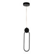 TKLD Pendant & Chandeliers Mavey Modern Nordic Loop Bedside LED Pendant Light Black CCT Changeble
