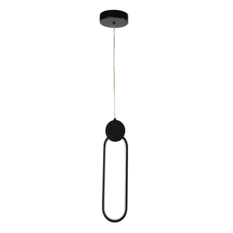 TKLD Pendant & Chandeliers Mavey Modern Nordic Loop Bedside LED Pendant Light Black CCT Changeble