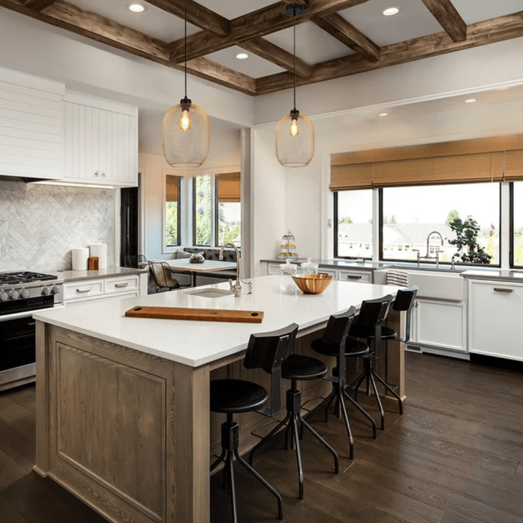 TKLD Pendant & Chandeliers Mesh Gold Cage Lantern Metal E27 Pendant Ceiling Light - D155mm/D250mm