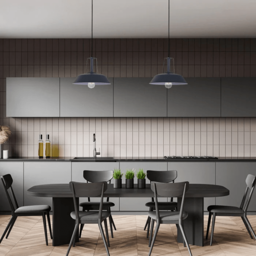 TKLD Pendant & Chandeliers Metal Step Pendant Ceiling Light E27 - 360mm/460mm