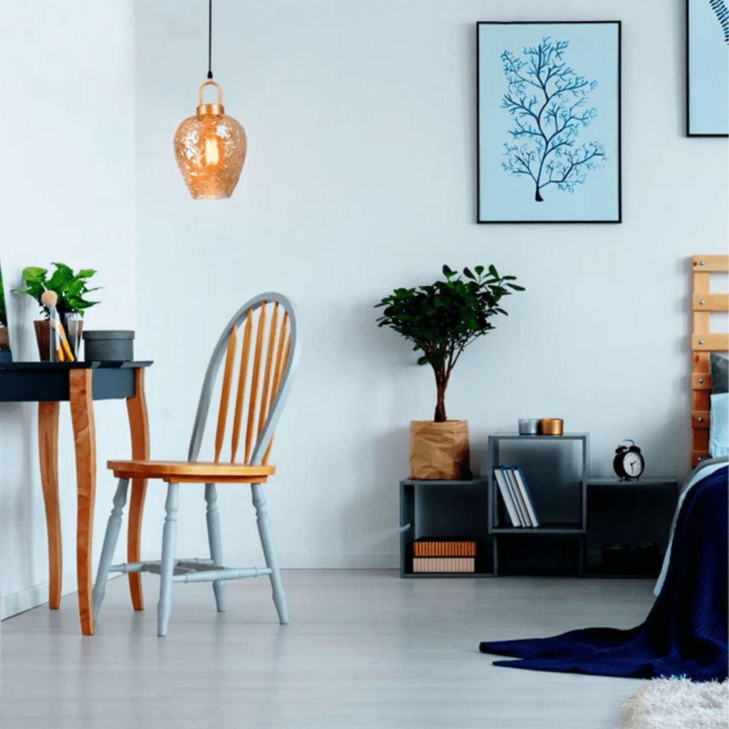 TKLD Pendant & Chandeliers Miele Lungo Amber Glass E27 Pendant Ceiling Light