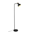 TKLD Table & Floor Lamps Minimalist Adjustable Floor Lamp with Wooden Accent - 40W