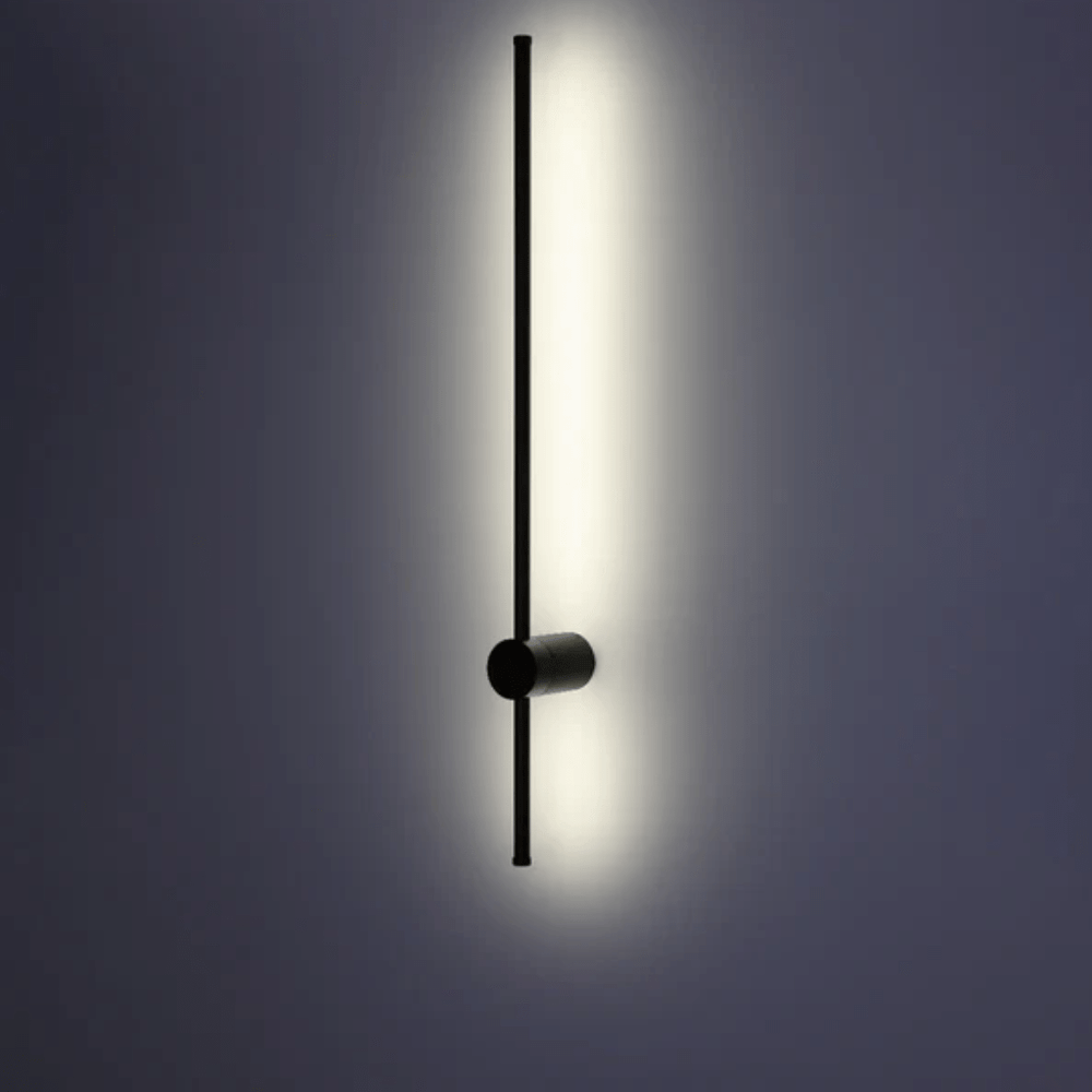 TKLD Wall & Sconce Lights Minimalist Black or Gold Linear Wall Sconce Light