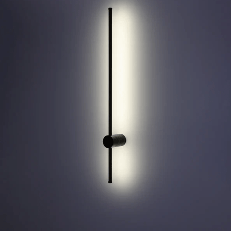 TKLD Wall & Sconce Lights Minimalist Black or Gold Linear Wall Sconce Light