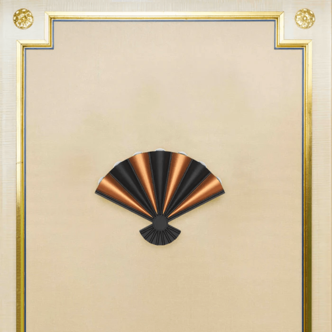 TKLD Wall & Sconce Lights Modern Black Folding Fan 8 way LED Wall Light - 8W