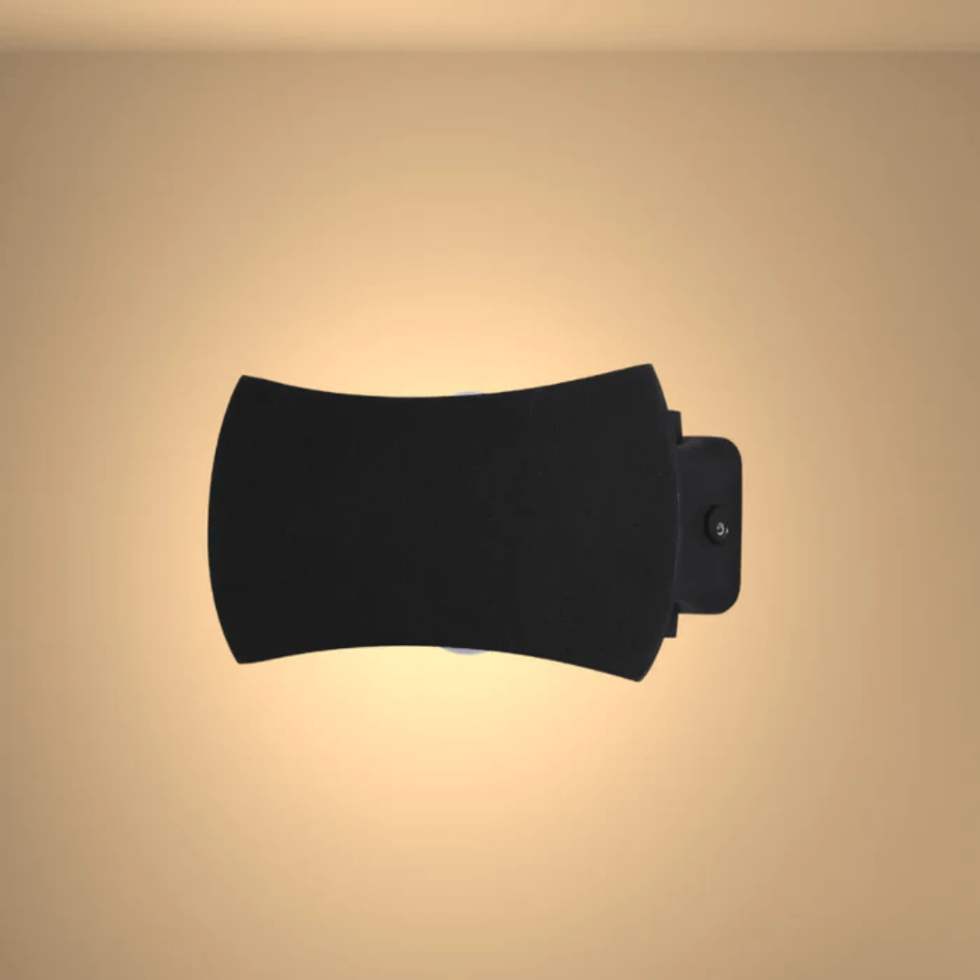 TKLD Pendant & Chandeliers Modern Black Outdoor 4000K LED Wall Light - 6 Lamp