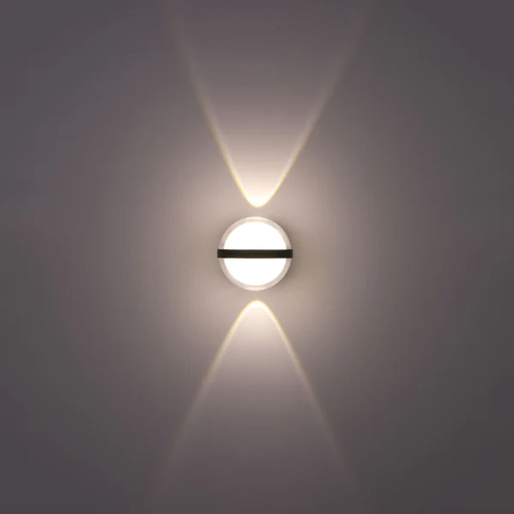 TKLD Wall & Sconce Lights Modern Black Triple-source Up Down Decorative and Ball 4000K LED Wall Light - 12W