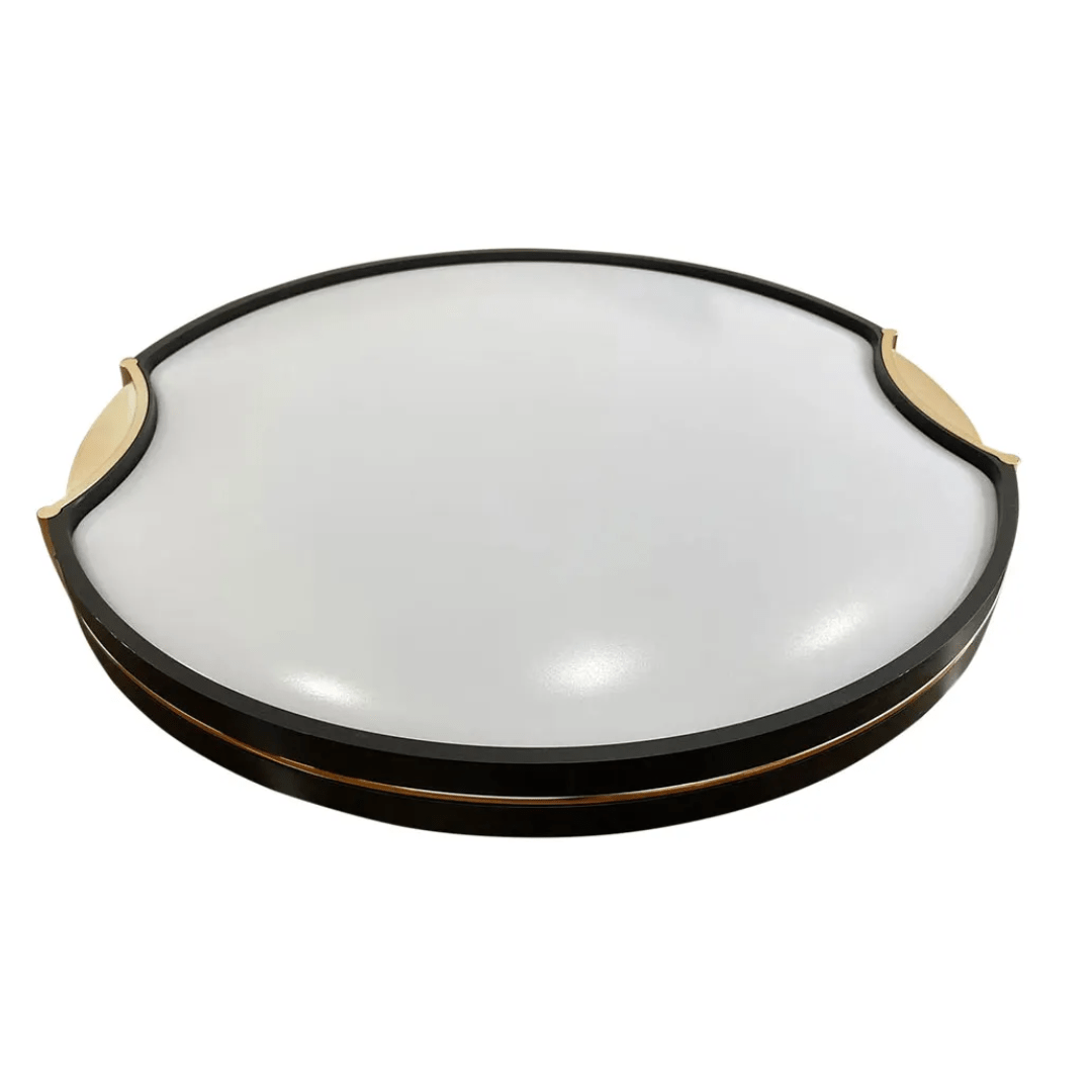 TKLD Pendant & Chandeliers Modern LED Flush Ceiling 48W Light Black - D500