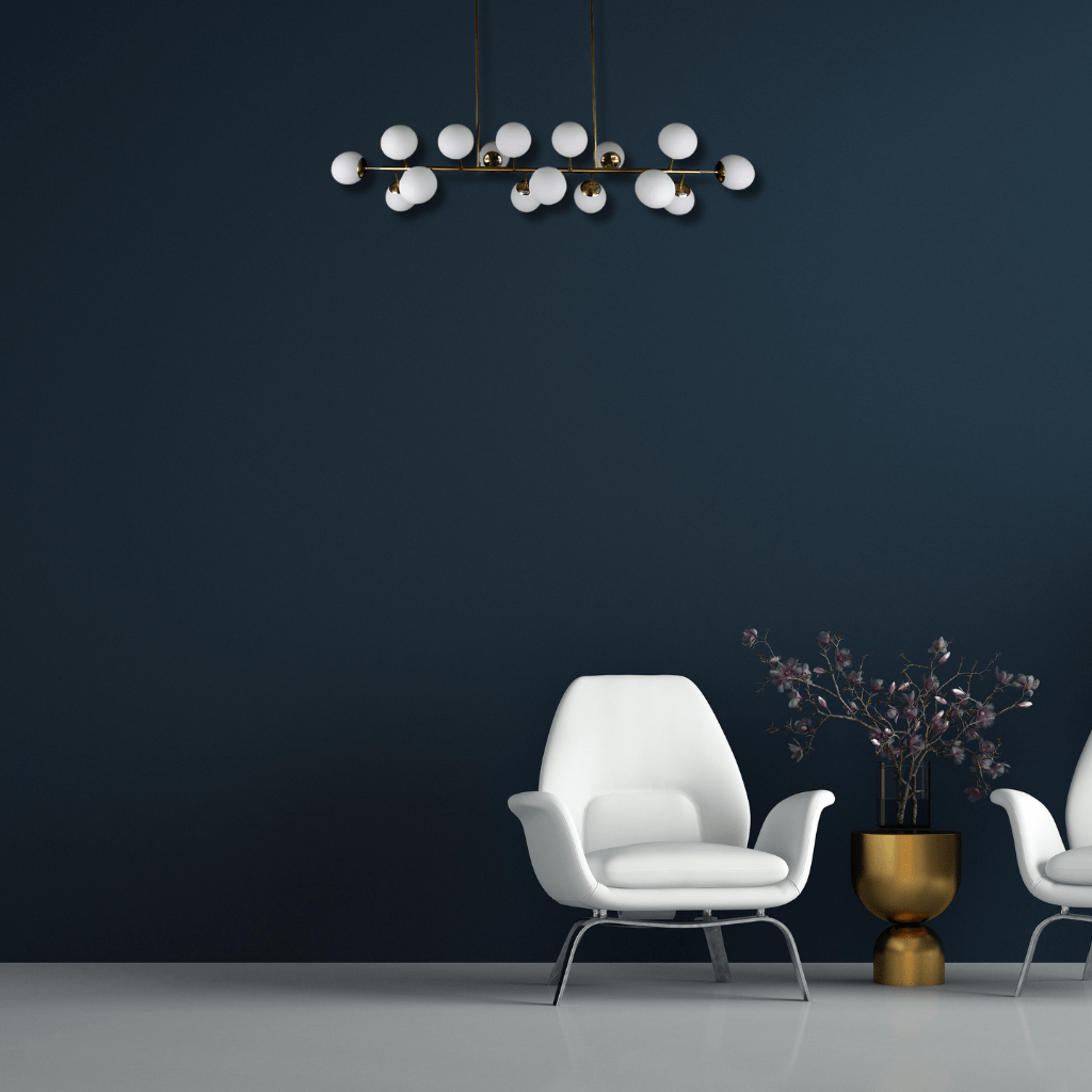 TKLD Pendant & Chandeliers Modern Molecule Style Opal Gold Metal Island Chandelier Ceiling Light - 16 Globes