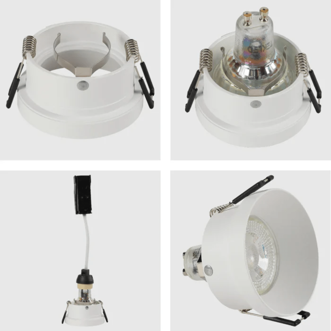 TKLD Ceiling Lights Modern Recessed Fixed Downlight Ceiling Light - GU10