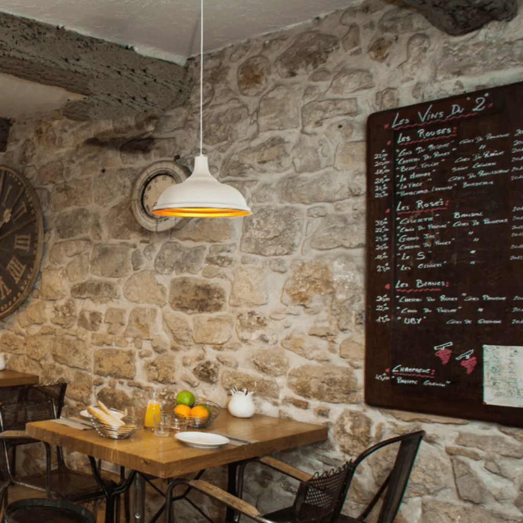 TKLD Pendant & Chandeliers Modern Step Metal Shade in Varied Hues Pendant Light - 38cm