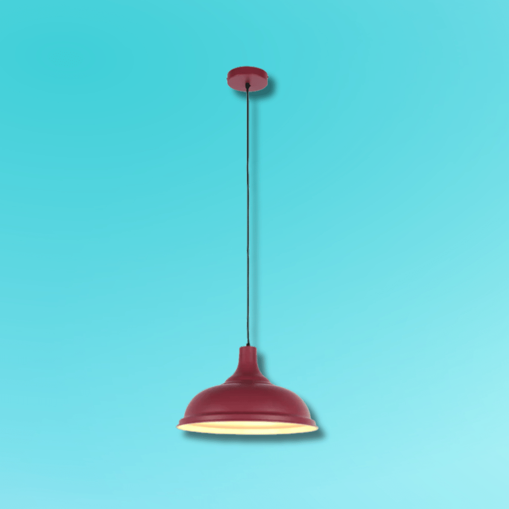 TKLD Pendant & Chandeliers Modern Step Metal Shade in Varied Hues Pendant Light - 38cm