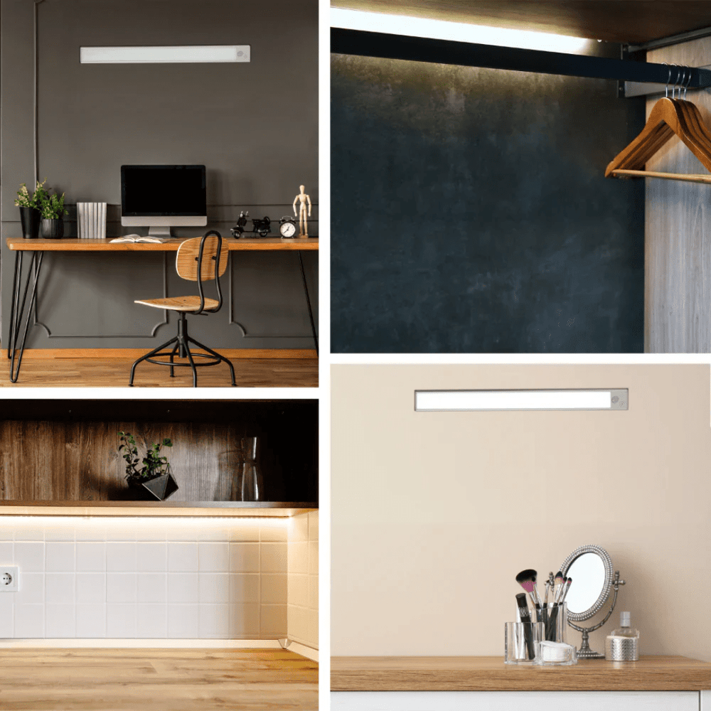 TKLD Pendant & Chandeliers Motion Sensor Wireless 2W/3W 4000K Led Cabinet Light with Rechargeable Battery - 40/60cm