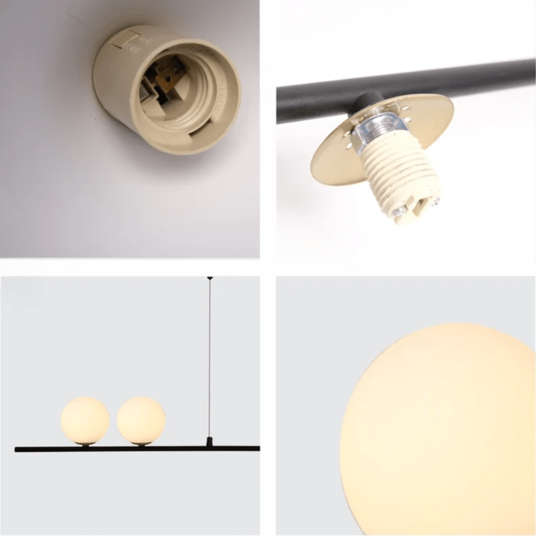 TKLD Ceiling Lights Nordic Gold Funnel 3 Lamp Island Chandelier Ceiling Light - 40W