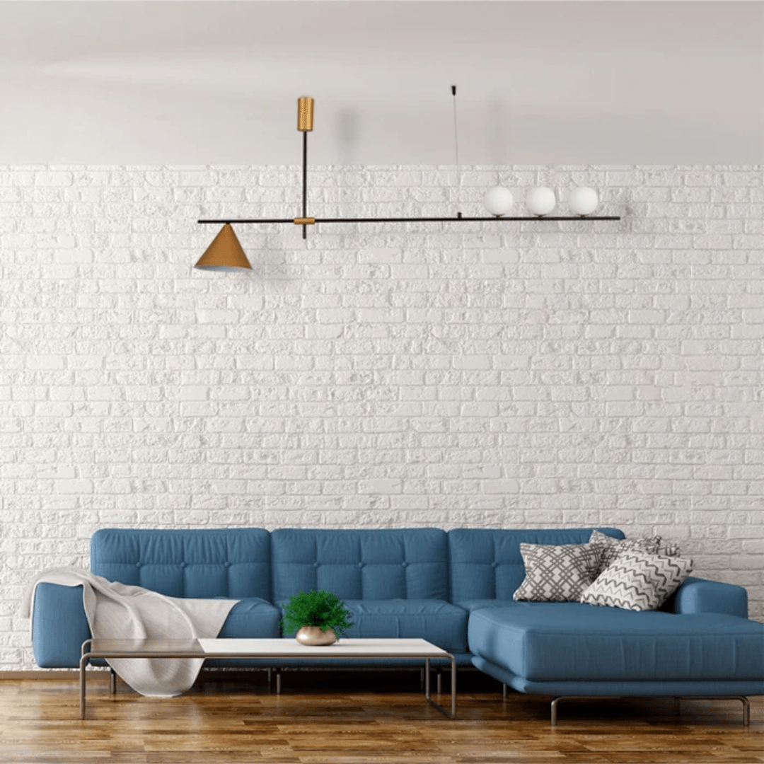 TKLD Ceiling Lights Nordic Gold Funnel 4 Lamp Island Chandelier Ceiling Light - 40W