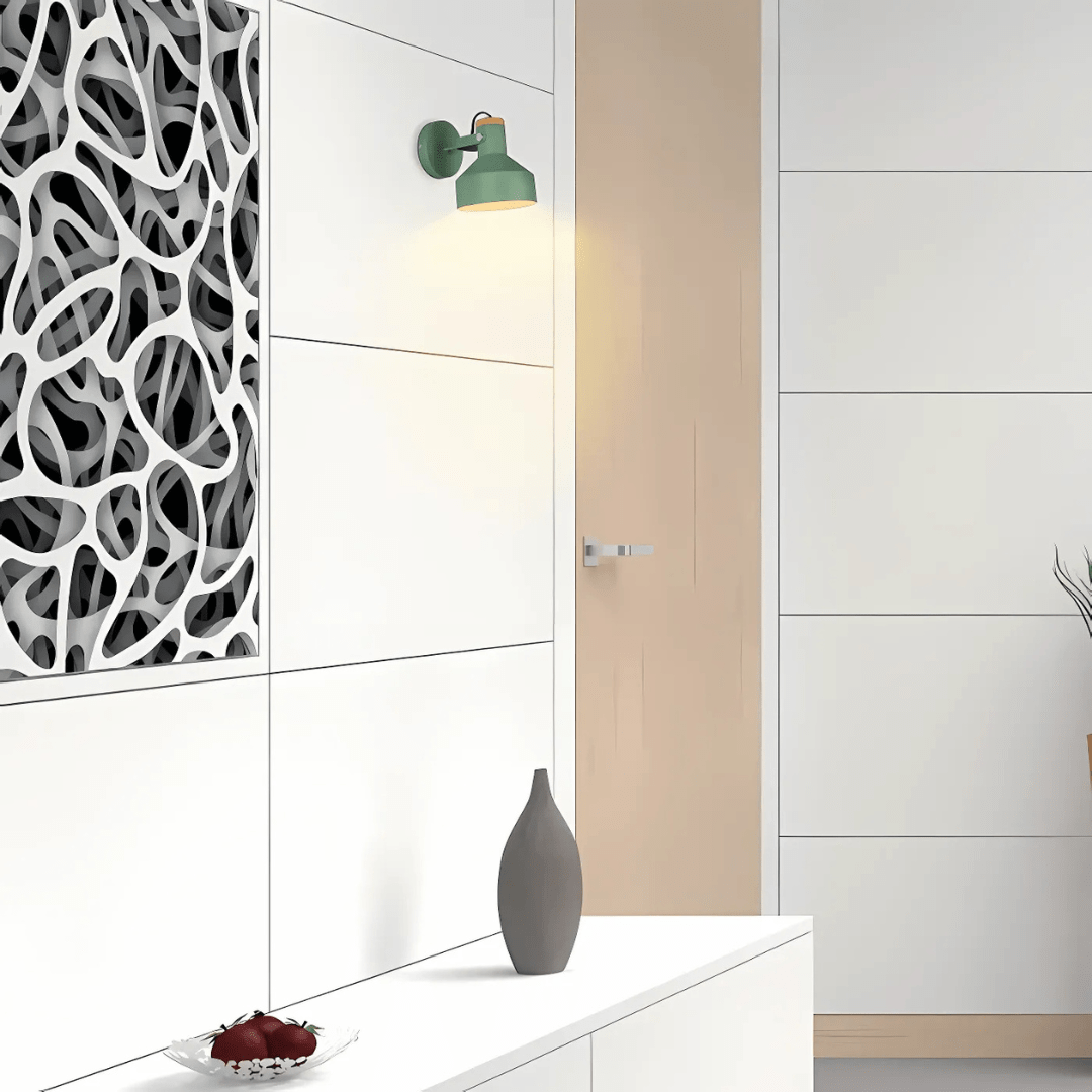 TKLD Wall & Sconce Lights Nordic Wood Accent Wall Light - 40W