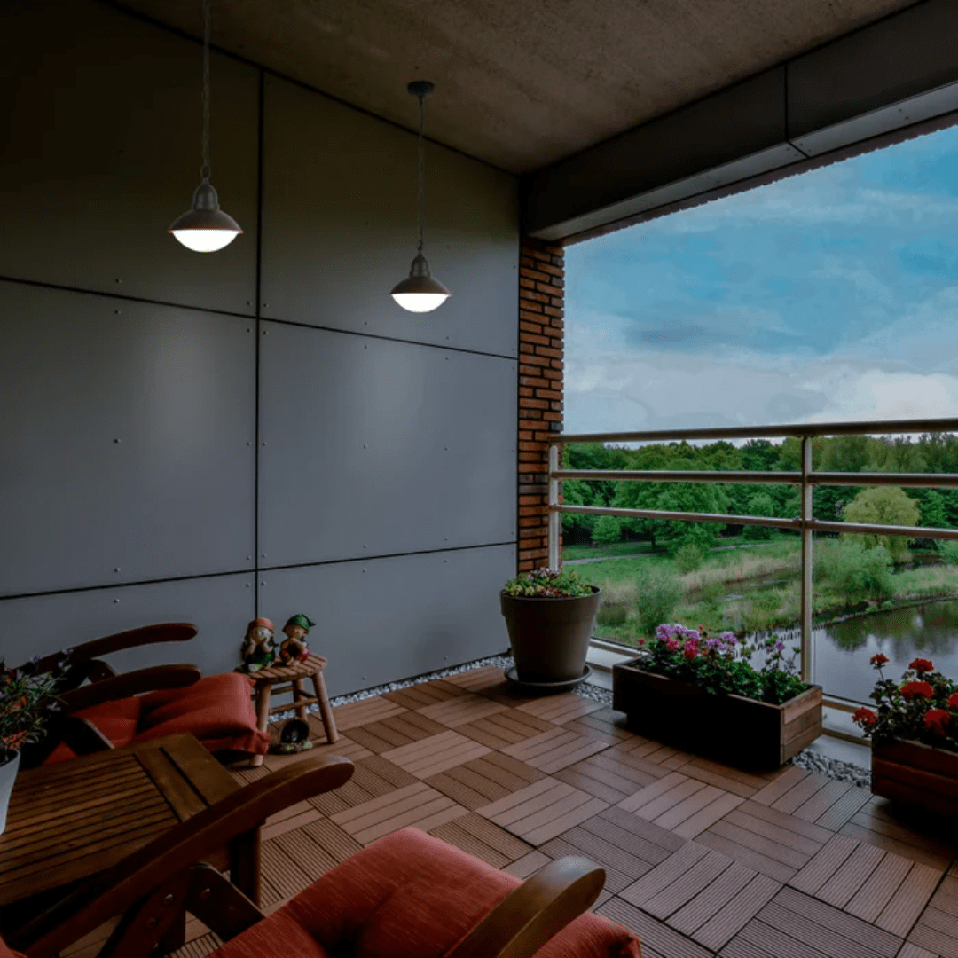 TKLD Pendant & Chandeliers Norman Dark Grey E27 Outdoor Pendant Lamp - 40W