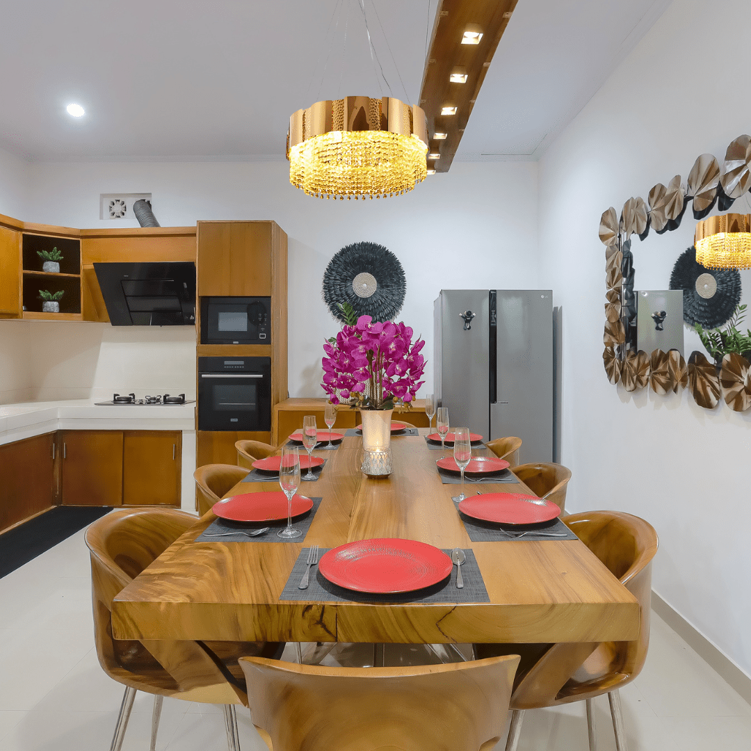 TKLD Pendant & Chandeliers Octagon Crystal Gold Metal 600mm Chandelier Ceiling Light - 40W