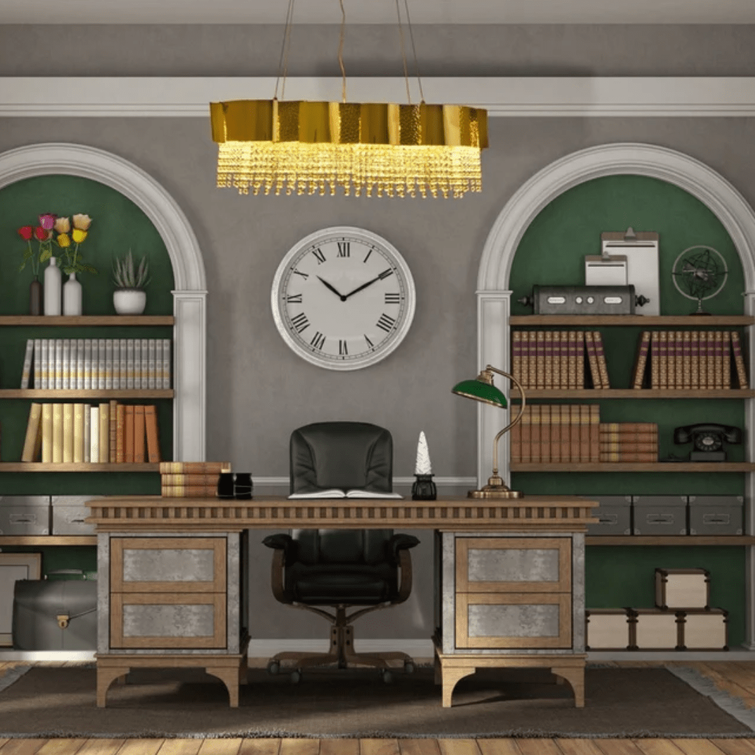 TKLD Pendant & Chandeliers Octagon Crystal Gold Metal Kitchen Island Chandelier Ceiling Light - 40W